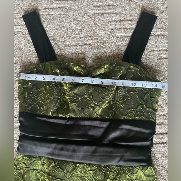 La Chateau Grren and Black Dress - Picture 8 of 14